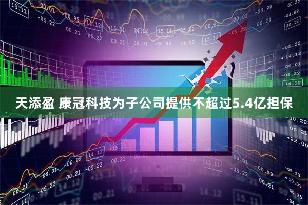 天添盈 康冠科技为子公司提供不超过5.4亿担保